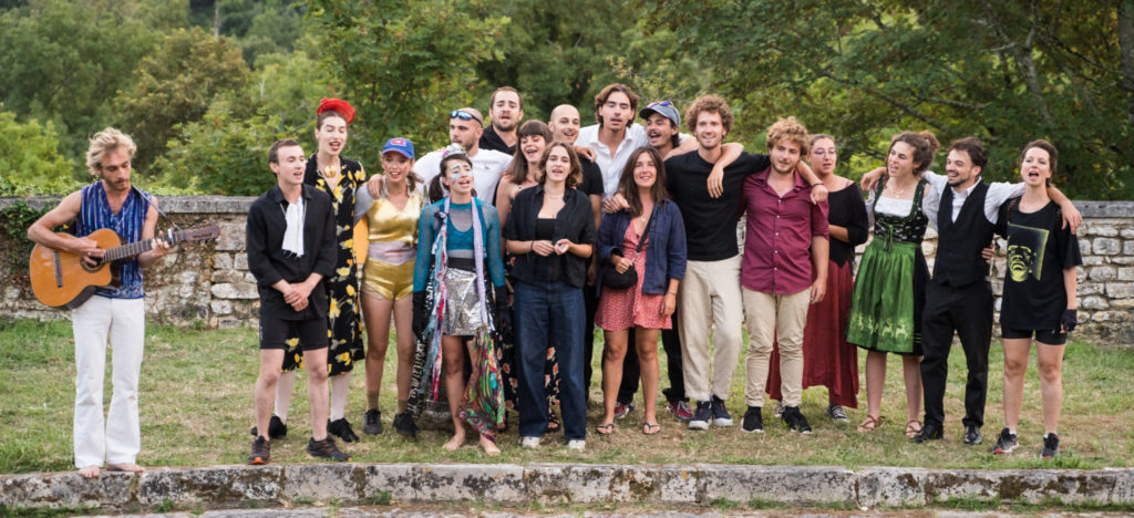 Le chant final Les Gaillardes Château Gaillard 2023