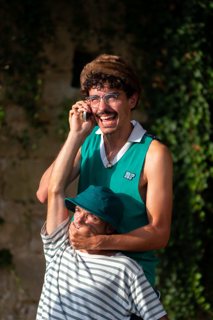 Sydney Gybely & Lucien Arnaud Au jardin de la tour de Saint-Sauvant Mardi 12 août