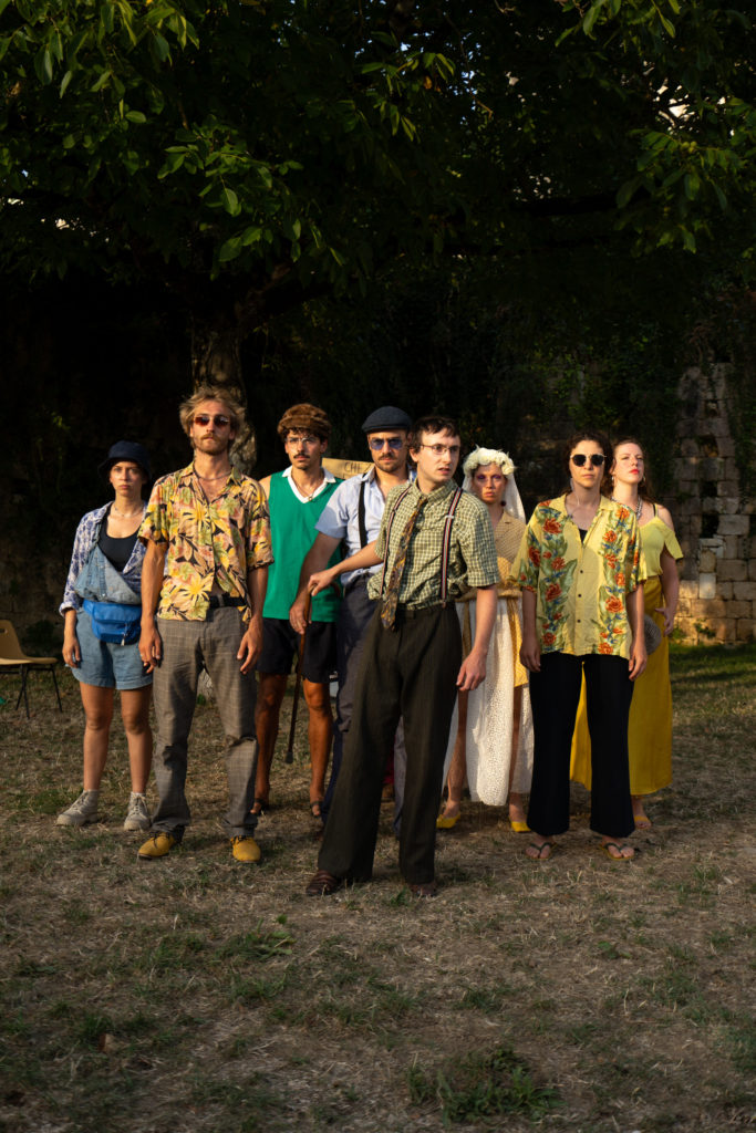 Au jardin de la tour de Saint-Sauvant Mardi 12 août