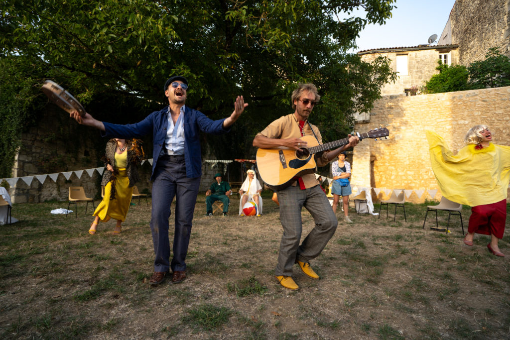 Elio Massignat & Alexandre Knafo Au jardin de la tour de Saint-Sauvant Mardi 12 août