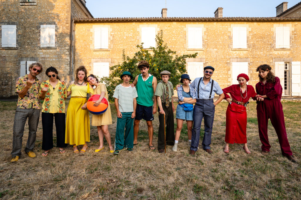 La troupe des Gaillardes Château Gaillard (Juicq) Vendredi 15 août