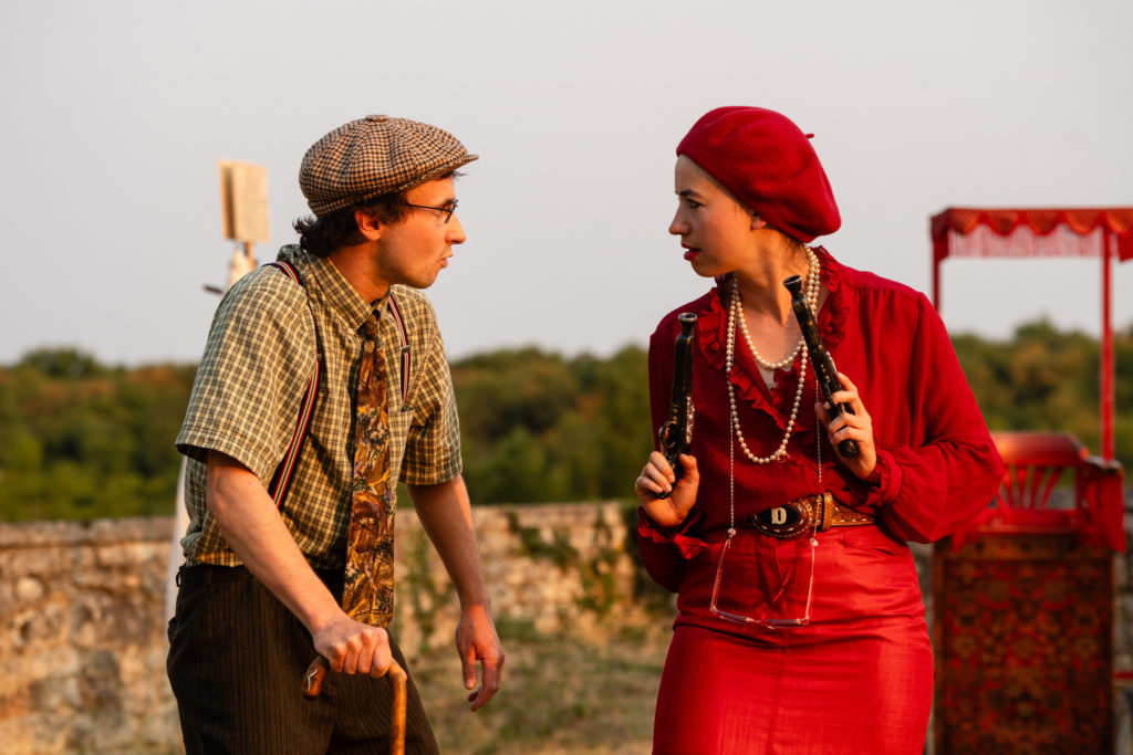 Léo Nivet & Angèle Arnaud Château Gaillard (Juicq) Vendredi 15 août