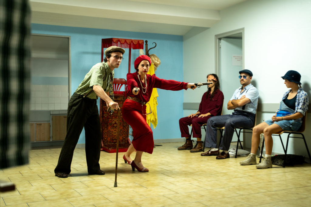 Léo Nivet & Angèle Arnaud À la salle des fêtes de Sainte-Gemme lundi 11 août