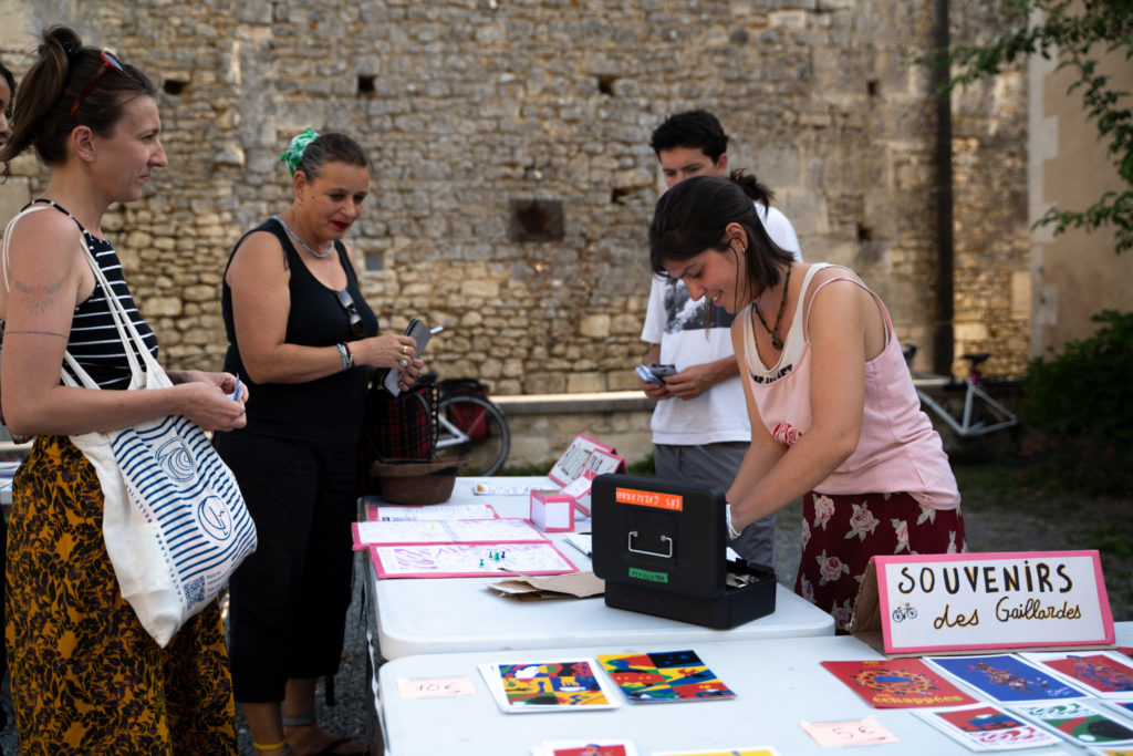 Au jardin de la tour de Saint-Sauvant 12 août 2025