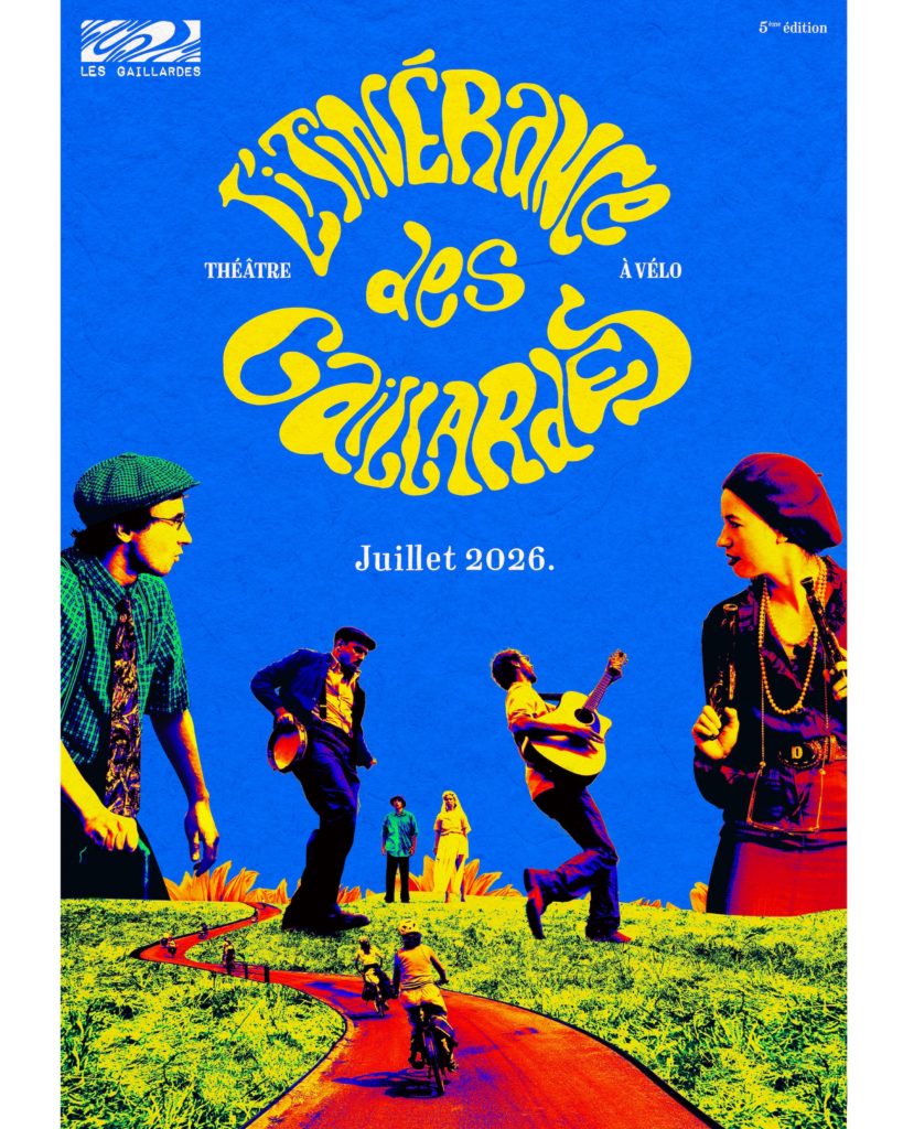 Affiche temporaire itinérance 2026 – Les Gaillardes